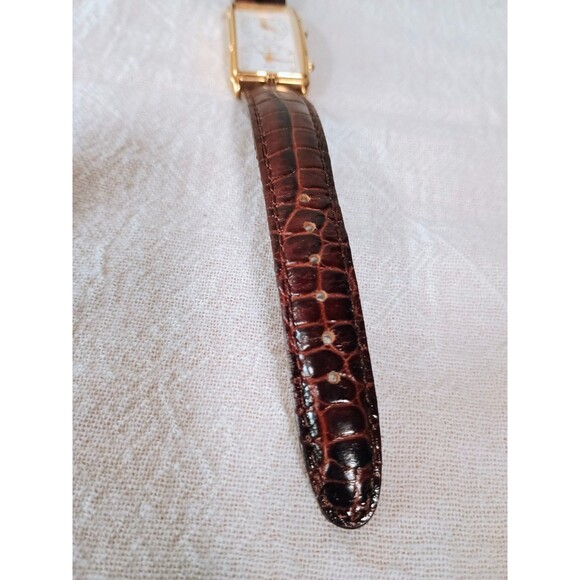 Jules Jurgensen Dual Time Quartz Watch – Vintage Gold Tone – Japan Movement - Picture 4 of 9